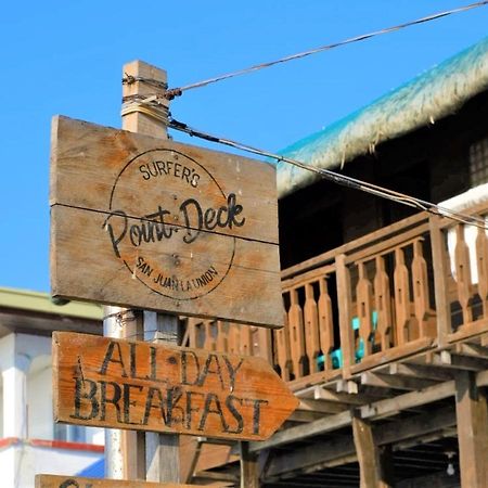 Surfer'S Point Deck San Juan (La Union) Exterior foto